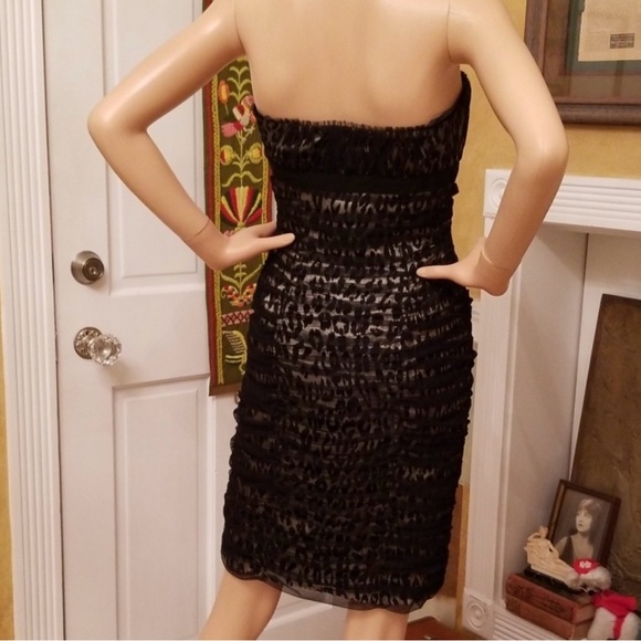 Di Hera Silk Tulle Leopard Dress - Picture 2 of 5